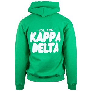 Kappa delta sorority unisex green hoodie sweatshirt